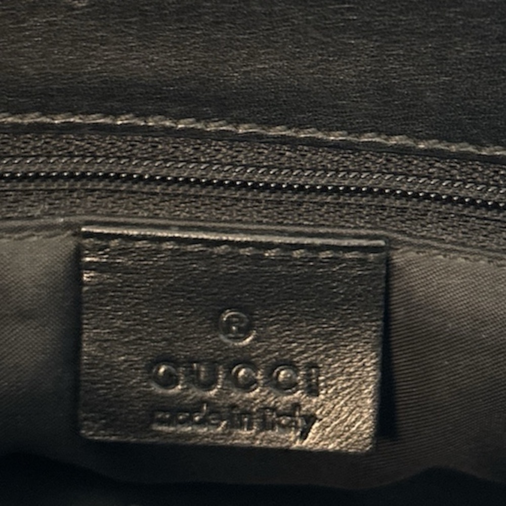 Gucci Nylon black bag with Gunmetal Silver handles 002-1025 200682 - Picture 11 of 16